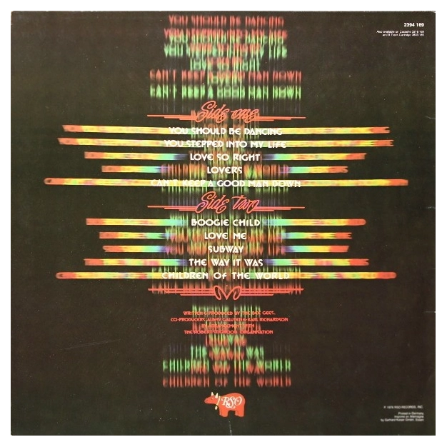 Вініловий диск LP Bee Gees: Children Of The World - Hq