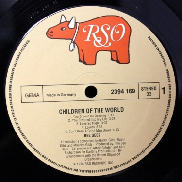 Вініловий диск LP Bee Gees: Children Of The World - Hq