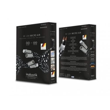 Міжблочний кабель Inakustik Referenz NF-204 AIR Stereo XLR 0.75 м