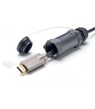 Оптоволоконный кабель Inakustik Profi HDMI 2.0 LWL 124 Gbps бронированный 15 м