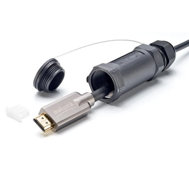 Оптоволоконний кабель Inakustik Profi HDMI 2.0 LWL 124 Gbps броньований 15 м