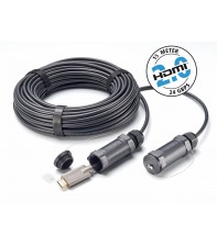 Оптоволоконный кабель Inakustik Profi HDMI 2.0 LWL 124 Gbps бронированный 15 м