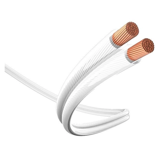 Speaker cable Inakustik Star LS - Kabel 2 x 1.5 mm² White 200 m
