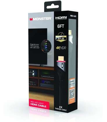 HDMI Кабель Monster Advanced High Speed UltraHD 4K 1.82см