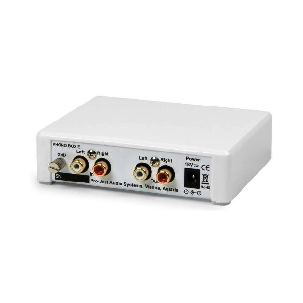 Фонокоректор Pro-Ject Phono Box E White (MM/MC)