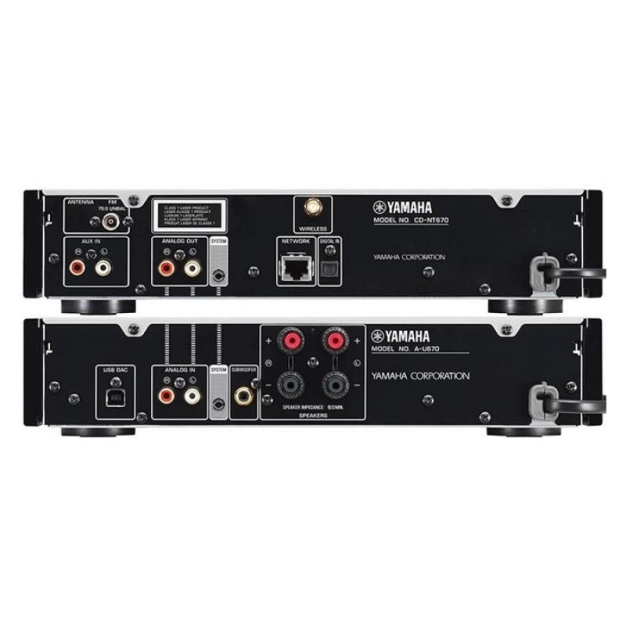 Hi-Fi-мінісистема Yamaha MCR-N670 Black без спостережень