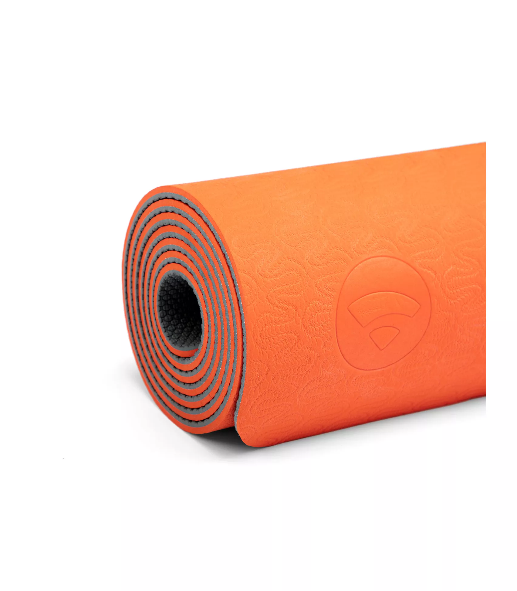 Aanpassen Tweet knijpen Коврик для йоги Bodhi Lotus Pro 183x60x0.6 см оранжевый/антрацитовый -  Plastinka