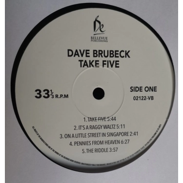 Вініловий диск LP Dave Brubeck: Take Five