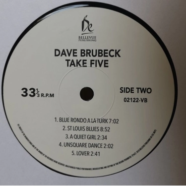 Вініловий диск LP Dave Brubeck: Take Five