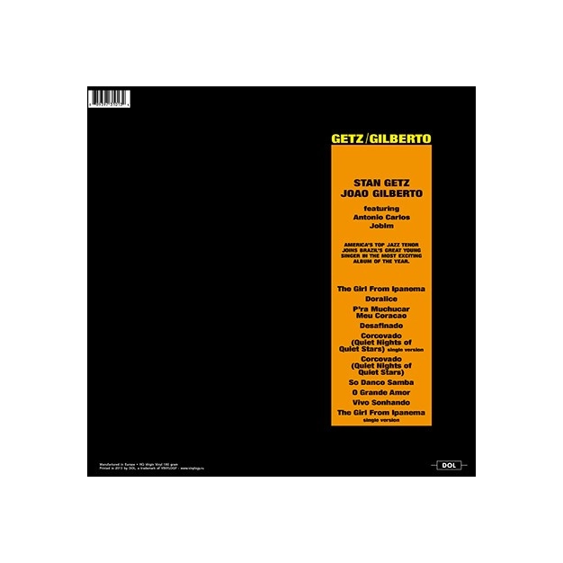 Вініловий диск LP Stan Getz, Joao Gilberto: Getz/Gilberto