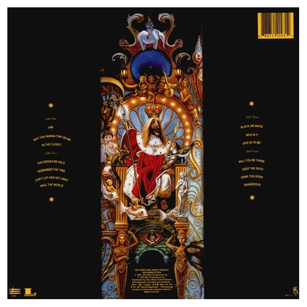 Вініловий диск 2LP Michael Jackson: Dangerous Вініловий диск 2LP Michael Jackson: Dangerous