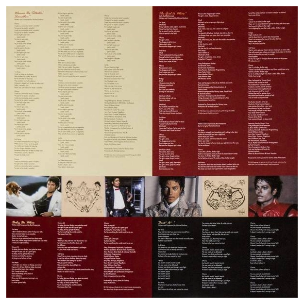 Вініловий диск LP Michael Jackson: Thriller Вініловий диск LP Michael Jackson: Thriller