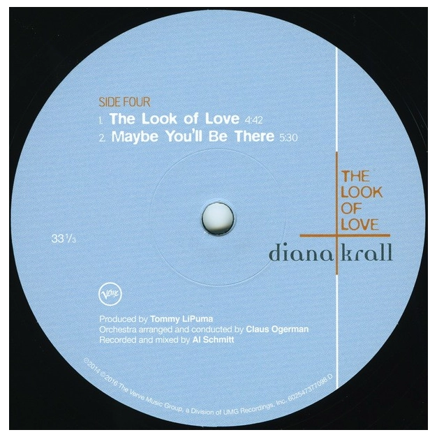 Вініловий диск 2LP Diana Krall: The Look Of Love