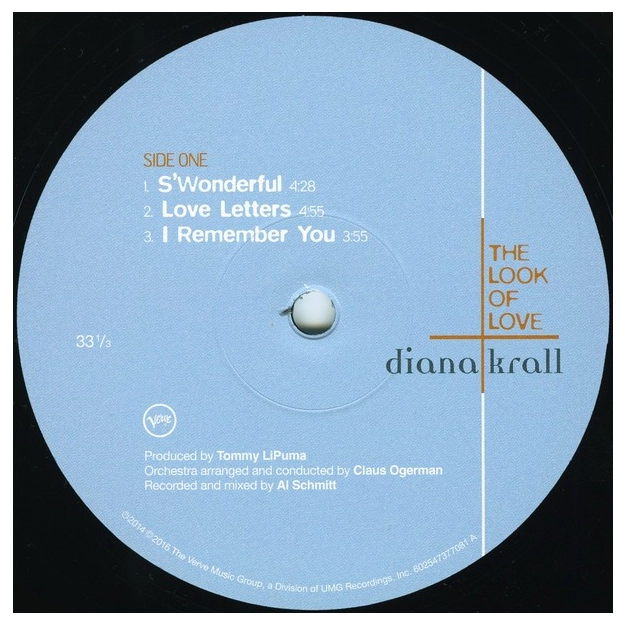 Вініловий диск 2LP Diana Krall: The Look Of Love