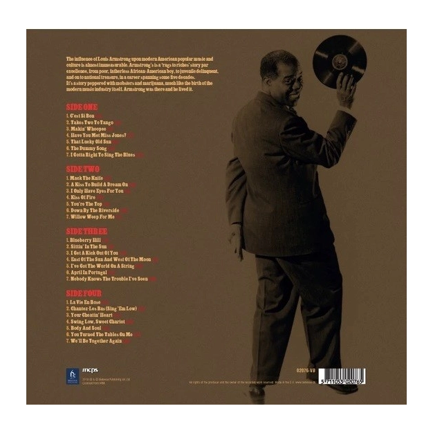 Вініловий диск 2LP Louis Armstrong: Singin' Satchmo