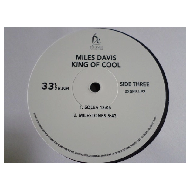Вініловий диск 2LP Miles Davis: King Of Cool