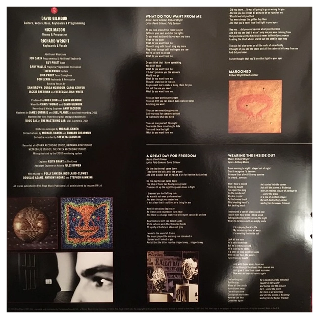 Вініловий диск 2LP Pink Floyd: The Division Bell