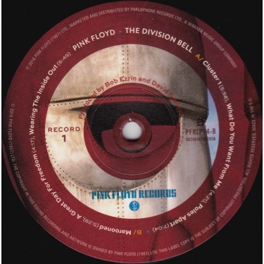 Вініловий диск 2LP Pink Floyd: The Division Bell