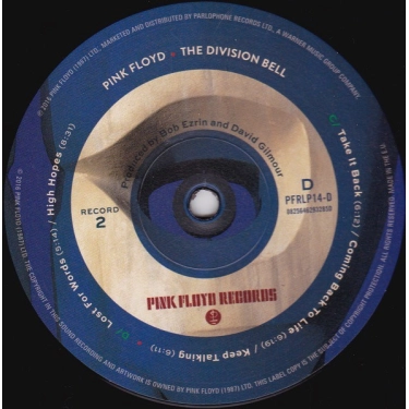 Вініловий диск 2LP Pink Floyd: The Division Bell