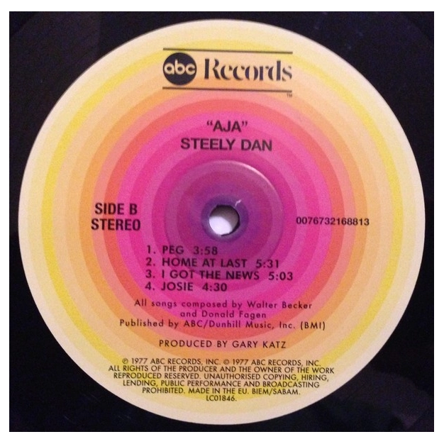 Вініловий диск LP Steely Dan: Aja