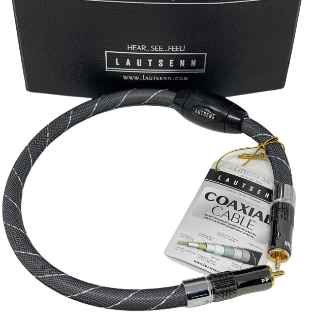 Коаксіальний цифровий шнур Lautsenn Coaxial Platinum 0.5 м
