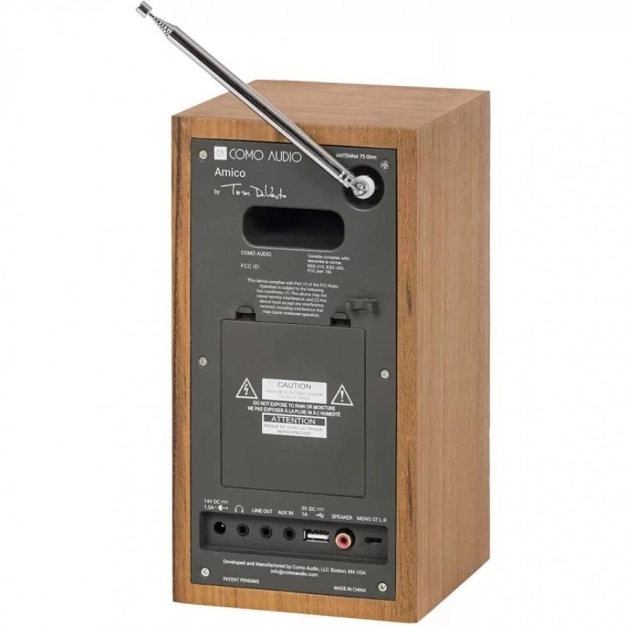 Портативна акустика Como Audio Amico Teak