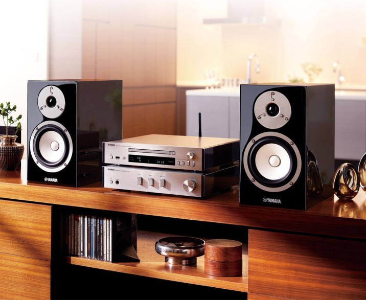 Bookshelf speakers Yamaha NSBP301 Black Plastinka