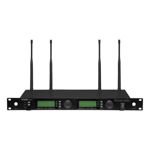 Радіосистема DV audio WMS-24B із петличними мікрофонами Радіосистема DV audio WMS-24B із петличними мікрофонами