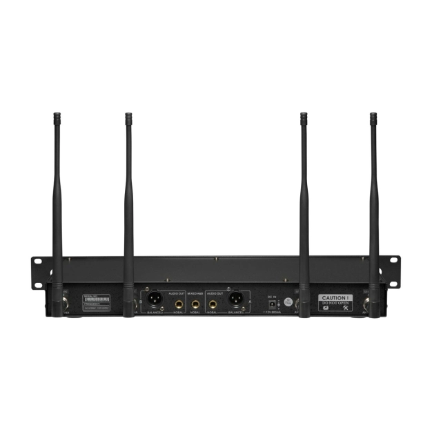Радіосистема DV audio WMS-24B із петличними мікрофонами Радіосистема DV audio WMS-24B із петличними мікрофонами