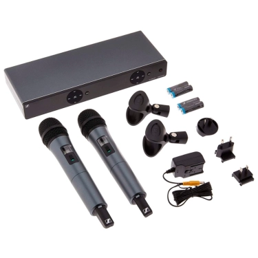Радіосистема з двома мікрофонами Sennheiser XSW 1-825 DUAL-B