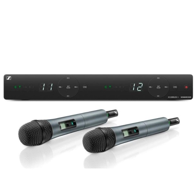 Радіосистема з двома мікрофонами Sennheiser XSW 1-825 DUAL-B