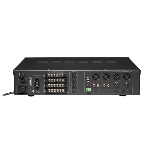 Трансляційний матричний мікшер-підсилювач із USB DV audio MA-4120 Трансляційний матричний мікшер-підсилювач із USB DV audio MA-4120