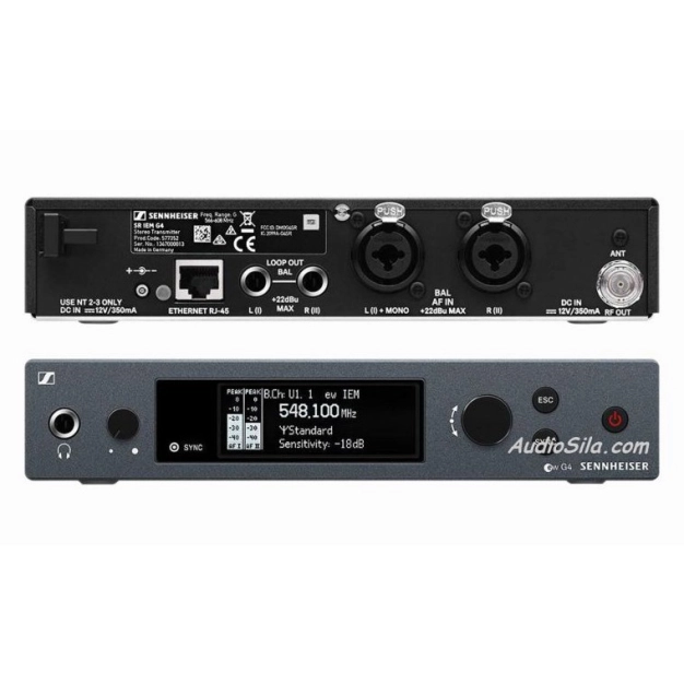 Радіосистема Sennheiser EW IEM G4-TWIN-C Радіосистема Sennheiser EW IEM G4-TWIN-C