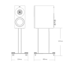 Стійки для KEF Reference 1 Стійки для KEF Reference 1