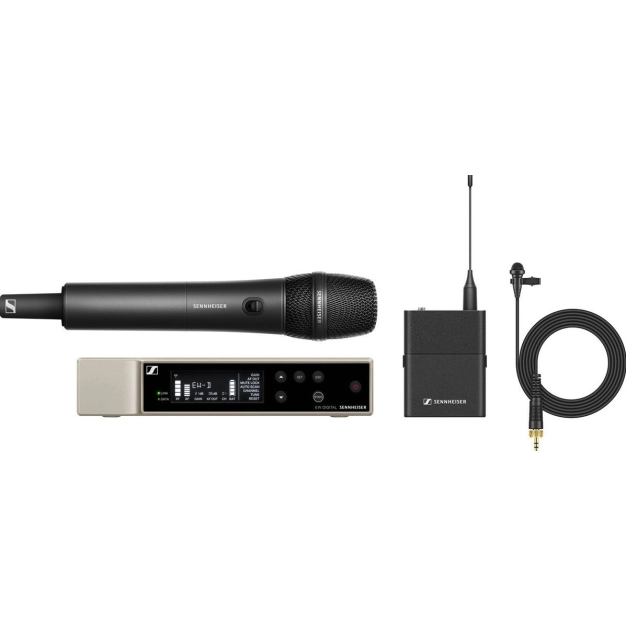 Microphone radio system with lavalier microphone Sennheiser EW-D ME2/835-S Set Q1-6