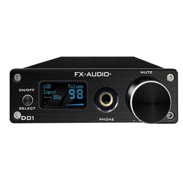 ЦАП-підсилювач FX Audio D01 Black