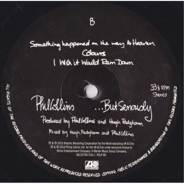 Вініловий диск 2LP Phil Collins: But Seriously