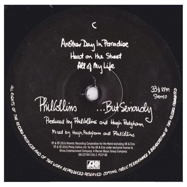 Вініловий диск 2LP Phil Collins: But Seriously