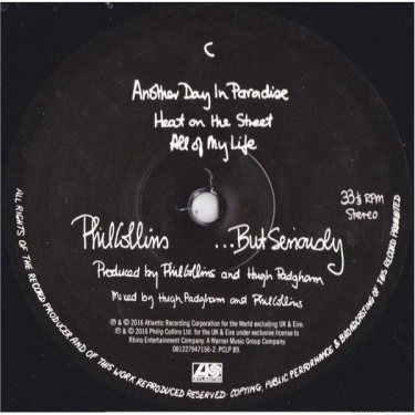 Вініловий диск 2LP Phil Collins: But Seriously