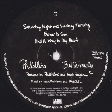 Вініловий диск 2LP Phil Collins: But Seriously
