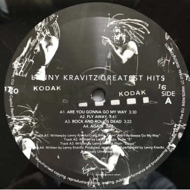 Вініловий диск 2LP Lenny Kravitz: Greatest Hits