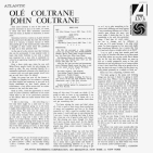 Вініловий диск 2LP John Coltrane: Ole Coltrane