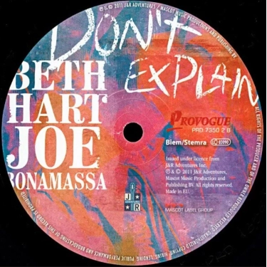 Вініловий диск LP Beth Hart & Joe Bonamassa: Don't Explain