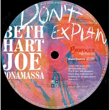 Вініловий диск LP Beth Hart & Joe Bonamassa: Don't Explain