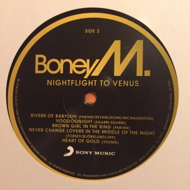 Вініловий диск LP Boney M.: Nightflight To Venus