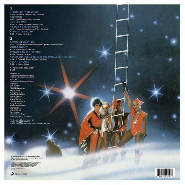 Вініловий диск LP Boney M.: Nightflight To Venus Вініловий диск LP Boney M.: Nightflight To Venus