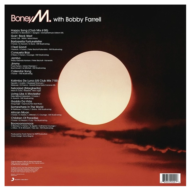 Вініловий диск LP Boney M.: Kalimba De Luna - Reissue