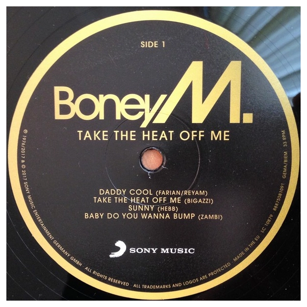 Вініловий диск LP Boney M.: Take The Heat Off Me Вініловий диск LP Boney M.: Take The Heat Off Me
