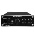 Цифро-аналоговий перетворювач та підсилювач для навушників FX-AUDIO-DAC-X3 Black
