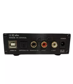 Цифро-аналоговий перетворювач та підсилювач для навушників FX-AUDIO-DAC-X3 Black